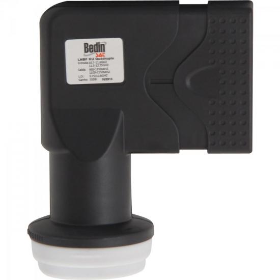 LNBF Banda KU Quadruplo 52-1307 BEDINSAT por 94,90 à vista no boleto/pix ou parcele em até 3x sem juros. Compre na loja Mundomax!