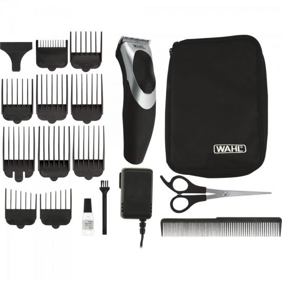 Máquina de Corte Bivolt STYLE PRO Preto/Prata WAHL por 0,00 à vista no boleto/pix ou parcele em até 1x sem juros. Compre na loja Mundomax!