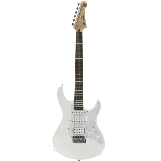 Guitarra YAMAHA Pacifica 012 Branca por 0,00 à vista no boleto/pix ou parcele em até 1x sem juros. Compre na loja Mundomax!