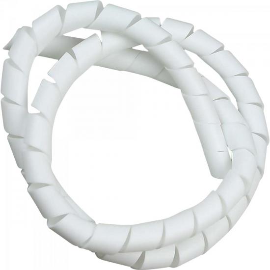 Fita Espiral para Organizador de Cabos 3/4\" 2 Mts Branco HELLERMANN por 0,00 à vista no boleto/pix ou parcele em até 1x sem juros. Compre na loja Mundomax!