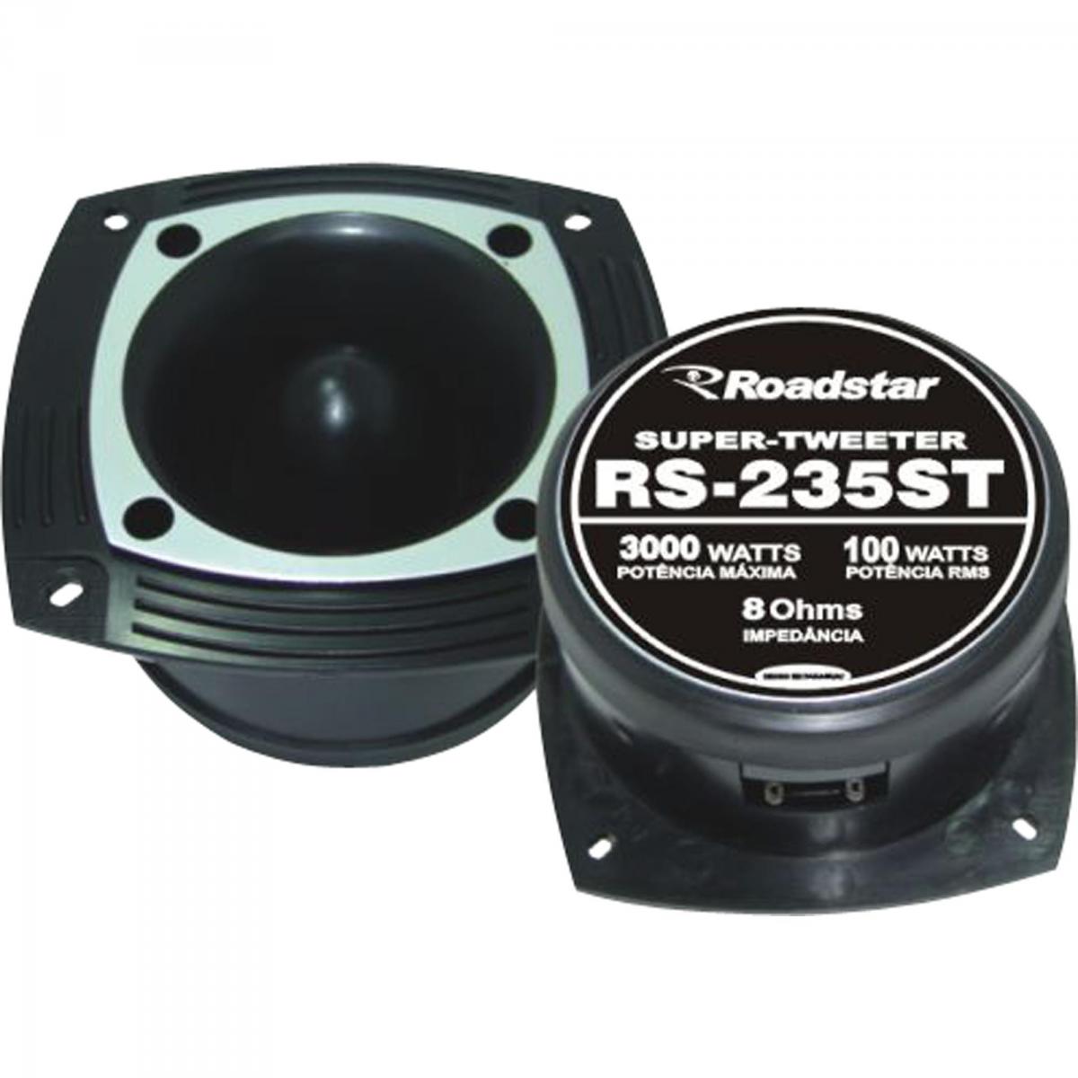 Super Tweeter 100W RMS 8 Ohms RS-235ST ROADSTAR - Mundomax