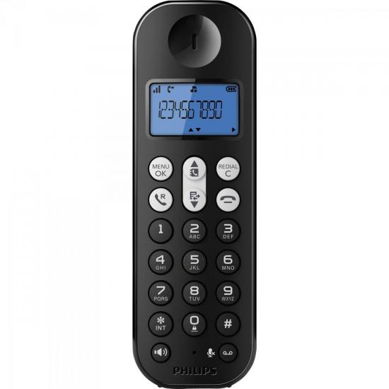 Telefone Sem Fio com Identificador/Viva-voz e Secretária Eletrônica por 0,00 à vista no boleto/pix ou parcele em até 1x sem juros. Compre na loja Mundomax!