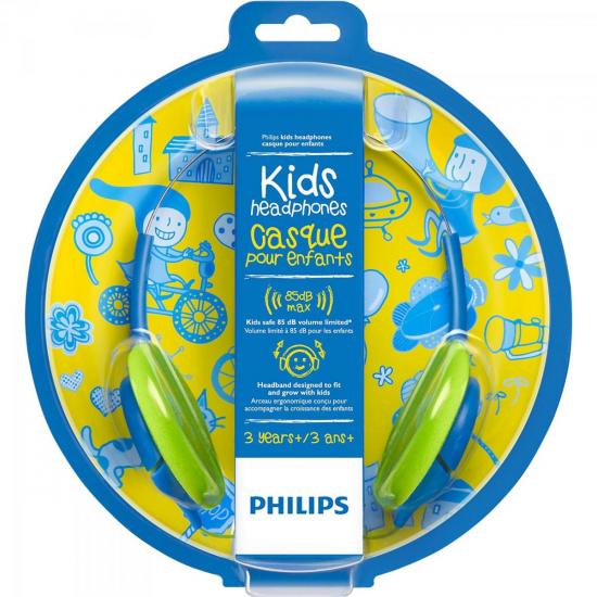 Fone de Ouvido Infantil com Alça Ergonômica e Ajustável SHK1030/00 por 0,00 à vista no boleto/pix ou parcele em até 1x sem juros. Compre na loja Mundomax!