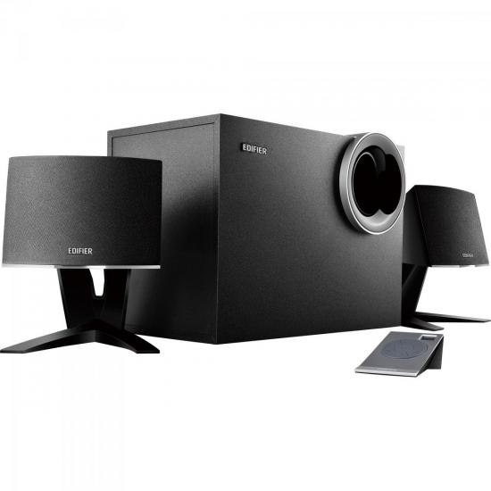 Caixa Multimídia 2.1 com Subwoofer 30W M1386B Preto/Prata por 0,00 à vista no boleto/pix ou parcele em até 1x sem juros. Compre na loja Mundomax!