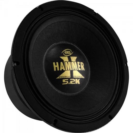 Alto Falante 15\" 2600W RMS E15 HAMMER 5.2K Preto EROS por 0,00 à vista no boleto/pix ou parcele em até 1x sem juros. Compre na loja Mundomax!