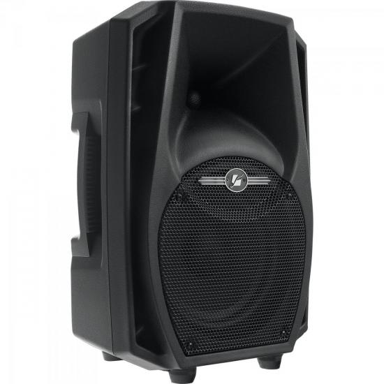 Caixa Acústica Ativa 12\" 200W RMS PS12ABT Preto FRAHM por 0,00 à vista no boleto/pix ou parcele em até 1x sem juros. Compre na loja Mundomax!