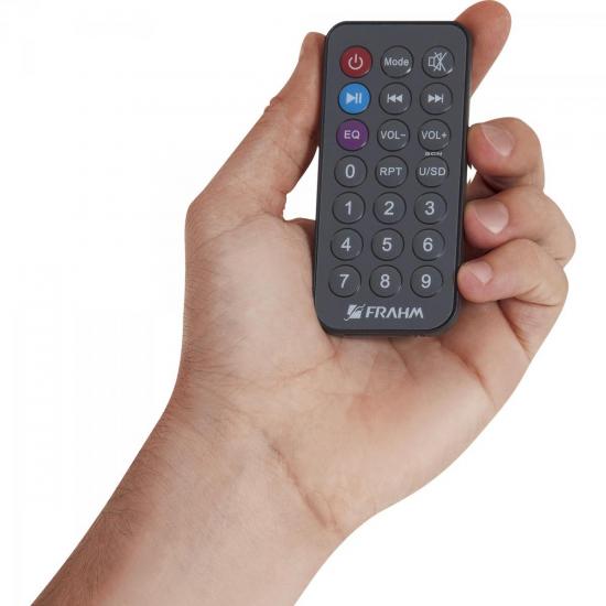 Caixa Amplificada 8\" 60W RMS CL150BT Preto FRAHM por 0,00 à vista no boleto/pix ou parcele em até 1x sem juros. Compre na loja Mundomax!