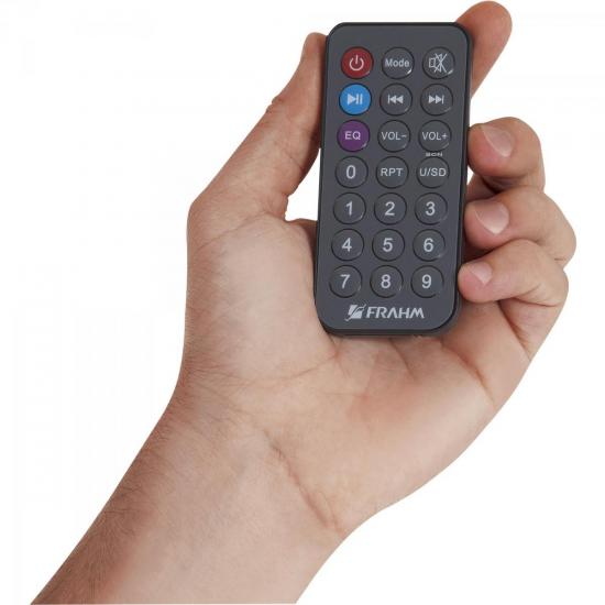 Caixa Amplificada 10\" 80W RMS CL300BT Preto FRAHM por 0,00 à vista no boleto/pix ou parcele em até 1x sem juros. Compre na loja Mundomax!