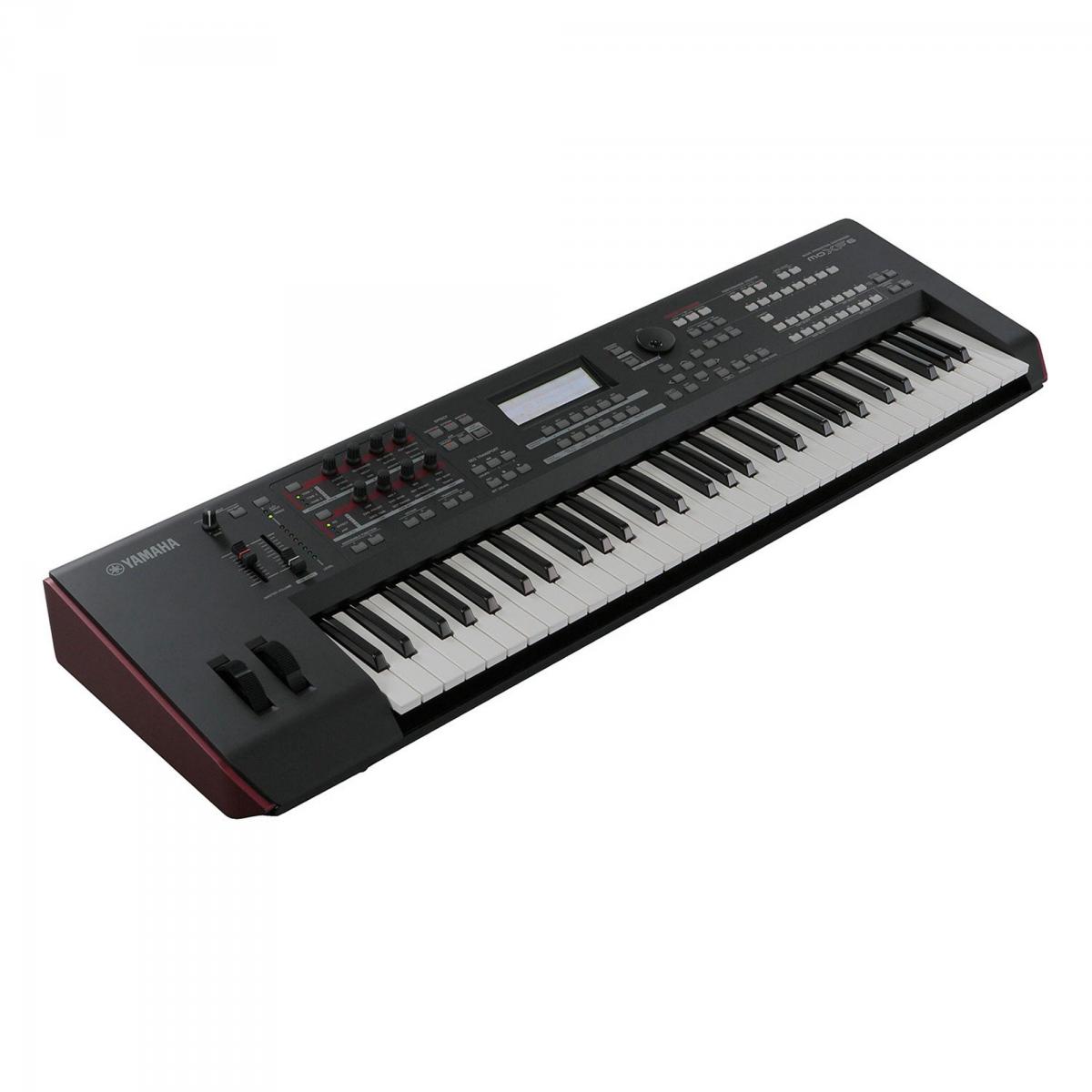 Teclado Sintetizador YAMAHA MOXF6 Preto - Mundomax