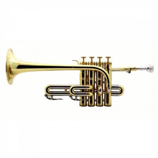 Trompete Piccolo sem Estojo WNTRP1L0 Dourado WERIL (56811)