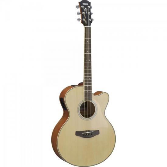 Violão YAMAHAEletroacústico Clássico Aço CPX500III Natural por 0,00 à vista no boleto/pix ou parcele em até 1x sem juros. Compre na loja Mundomax!