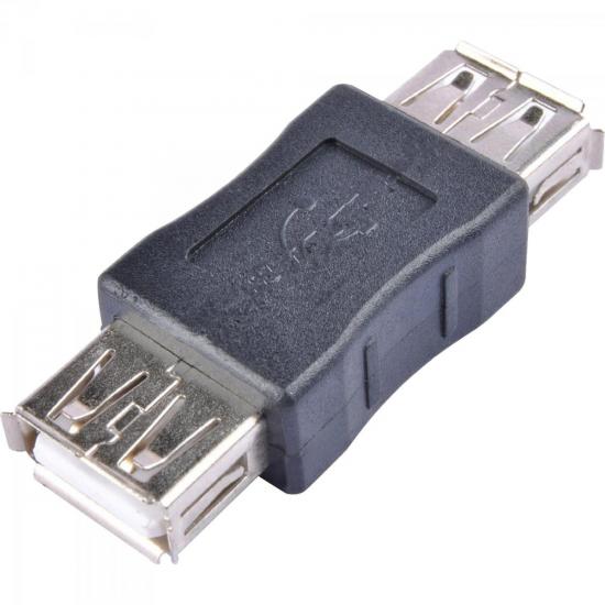 Emenda USB A Fêmea x A Fêmea EMUS0002 Preto Storm por 72,99 à vista no boleto/pix ou parcele em até 2x sem juros. Compre na loja Mundomax!