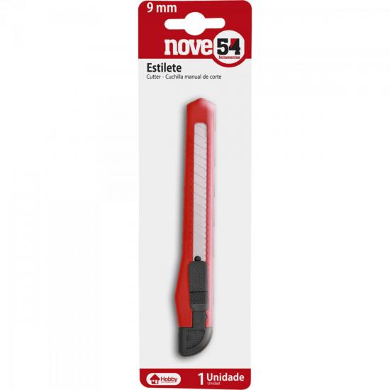 Estilete 9mm Laranja NOVE54 por 4,00 à vista no boleto/pix ou parcele em até 1x sem juros. Compre na loja Mundomax!