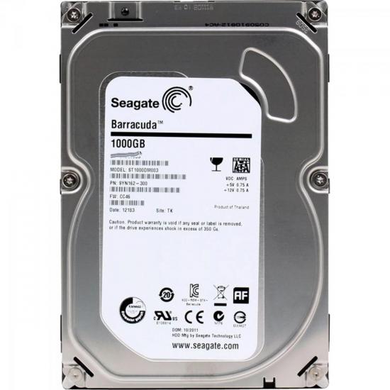 HD Interno 3.5\" 1TB SATA III 7200 RPM Barracuda SEAGATE por 0,00 à vista no boleto/pix ou parcele em até 1x sem juros. Compre na loja Mundomax!
