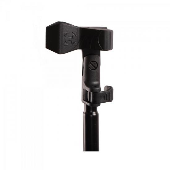 Mini Pedestal Para Microfone MS300B Preto HERCULES por 0,00 à vista no boleto/pix ou parcele em até 1x sem juros. Compre na loja Mundomax!