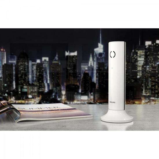 Telefone sem Fio Linea com ID e Viva-Voz M3301W Branco PHILIPS por 0,00 à vista no boleto/pix ou parcele em até 1x sem juros. Compre na loja Mundomax!