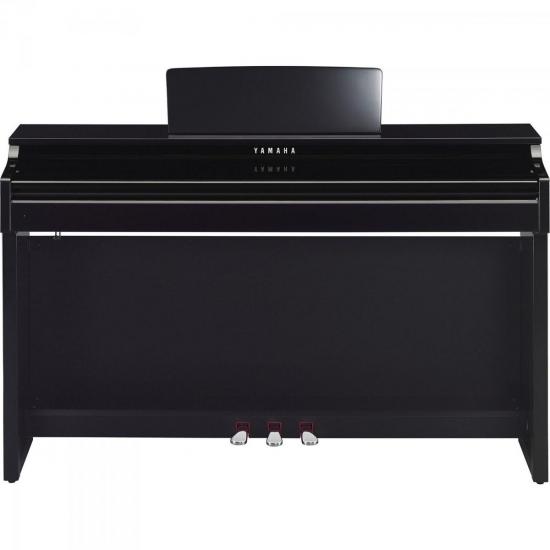 Piano Digital YAMAHA Clavinova CLP-525PE Polish Ebony por 0,00 à vista no boleto/pix ou parcele em até 1x sem juros. Compre na loja Mundomax!