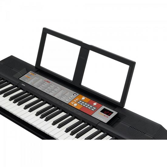 Teclado Arranjador YAMAHA PSR-F50 Preto por 0,00 à vista no boleto/pix ou parcele em até 1x sem juros. Compre na loja Mundomax!