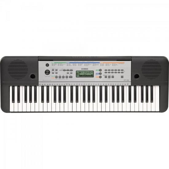 Teclado Arranjador YAMAHA YPT-255 Preto por 0,00 à vista no boleto/pix ou parcele em até 1x sem juros. Compre na loja Mundomax!