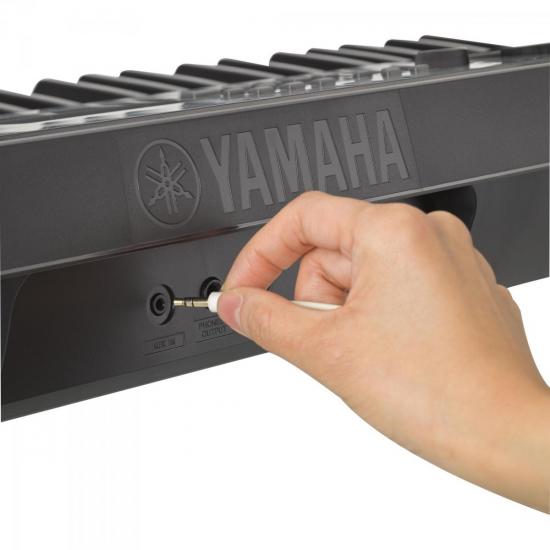 Teclado Arranjador YAMAHA YPT-255 Preto por 0,00 à vista no boleto/pix ou parcele em até 1x sem juros. Compre na loja Mundomax!