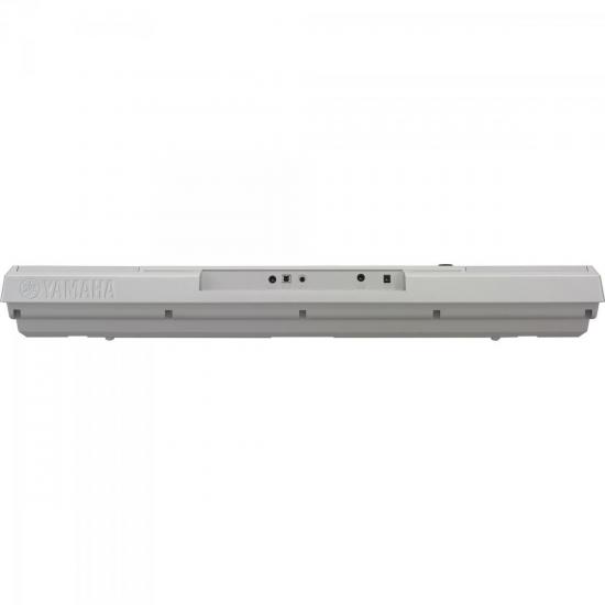 Teclado Arranjador YAMAHA YPT-340 Prata por 0,00 à vista no boleto/pix ou parcele em até 1x sem juros. Compre na loja Mundomax!