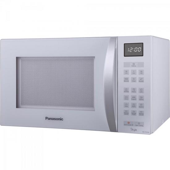 Micro-Ondas 32L 127V 900W NN-ST654WRUN Branco PANASONIC por 0,00 à vista no boleto/pix ou parcele em até 1x sem juros. Compre na loja Mundomax!