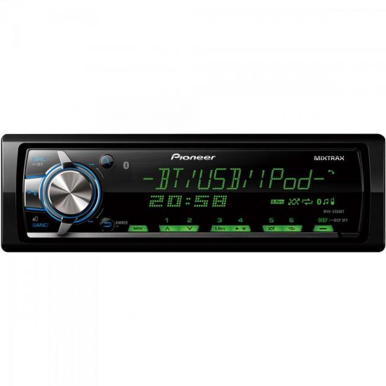 Auto Rádio USB/FM/BT MVHX568BT Preto PIONEER por 0,00 à vista no boleto/pix ou parcele em até 1x sem juros. Compre na loja Mundomax!