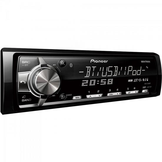 Auto Rádio USB/FM/BT MVHX568BT Preto PIONEER por 0,00 à vista no boleto/pix ou parcele em até 1x sem juros. Compre na loja Mundomax!