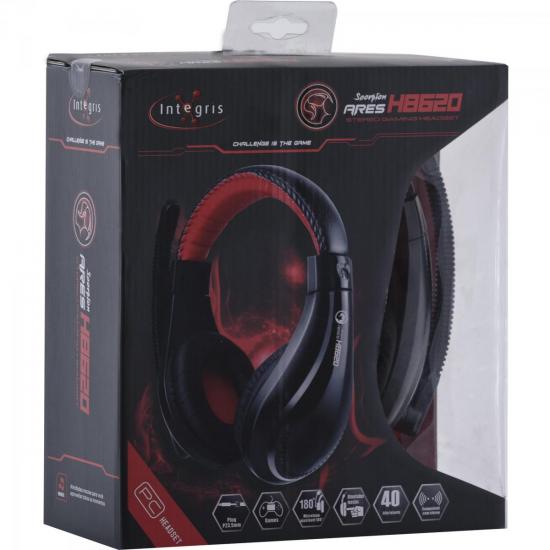Headset Gamer com Microfone Ajustável 180º SCORPION MORTAL HP8620 por 0,00 à vista no boleto/pix ou parcele em até 1x sem juros. Compre na loja Mundomax!