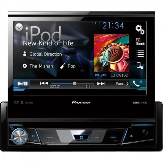 Auto Rádio DVD/USB/BT AVHX7780TV Preto PIONEER por 0,00 à vista no boleto/pix ou parcele em até 1x sem juros. Compre na loja Mundomax!