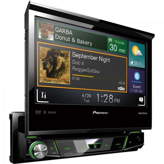 Auto Rádio DVD/USB/BT AVHX7780TV Preto PIONEER por 0,00 à vista no boleto/pix ou parcele em até 1x sem juros. Compre na loja Mundomax!
