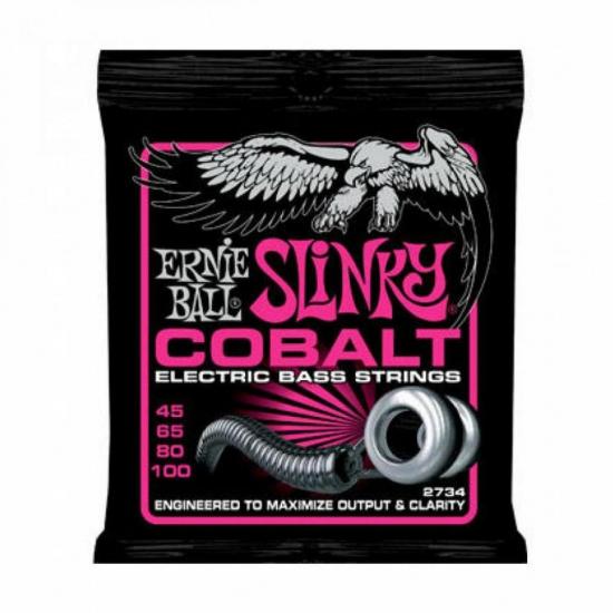 Encordoamento Para Contrabaixo Aço 0.45 2734 COBALT ERNIE BALL (57249)