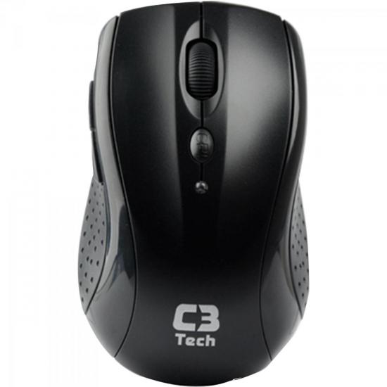 Mouse sem Fio 1600 DPI M-W012BK Preto C3TECH por 0,00 à vista no boleto/pix ou parcele em até 1x sem juros. Compre na loja Mundomax!