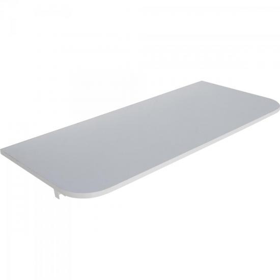 Mesa Dobrável Para Cozinha Com Suporte MDP 100X50cm Branca Multivisão (57350)