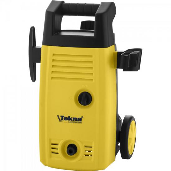 Hidrolavadora de Alta Pressão 1400W 220V HLX1101V Amarela TEKNA por 0,00 à vista no boleto/pix ou parcele em até 1x sem juros. Compre na loja Mundomax!