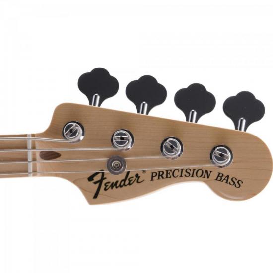 Contrabaixo FENDER Passivo 4 Cordas DEE DEE RAMONE PRECISION BASS Olympic White por 0,00 à vista no boleto/pix ou parcele em até 1x sem juros. Compre na loja Mundomax!