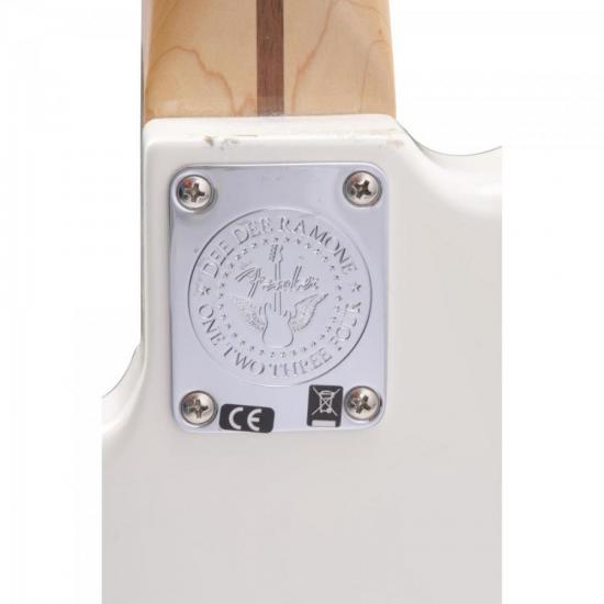 Contrabaixo FENDER Passivo 4 Cordas DEE DEE RAMONE PRECISION BASS Olympic White por 0,00 à vista no boleto/pix ou parcele em até 1x sem juros. Compre na loja Mundomax!