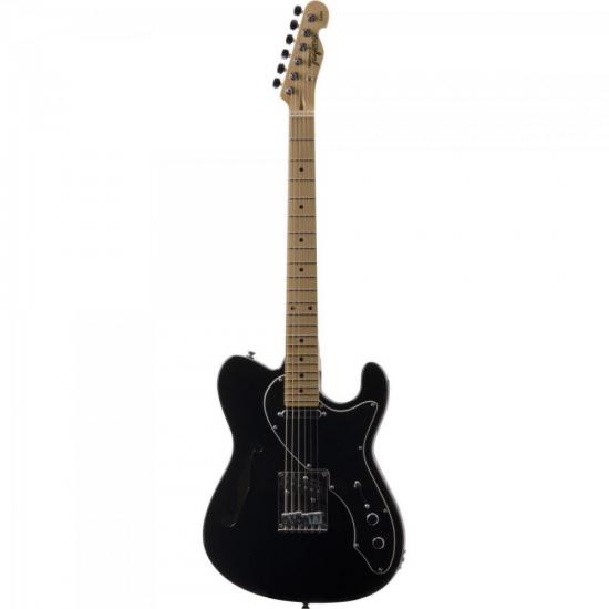 Guitarra TAGIMA Tele Semiacústica T-484 BRASIL Preto por 0,00 à vista no boleto/pix ou parcele em até 1x sem juros. Compre na loja Mundomax!