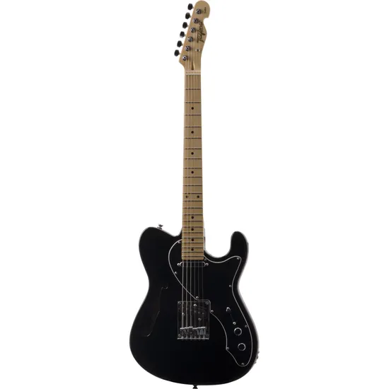 Guitarra TAGIMA Tele Semiacústica T-484 BRASIL Preto por 0,00 à vista no boleto/pix ou parcele em até 1x sem juros. Compre na loja Mundomax!