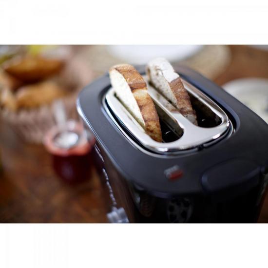 Torradeira Viva 127V 1000W RI2630/21 Preta PHILIPS WALITA por 0,00 à vista no boleto/pix ou parcele em até 1x sem juros. Compre na loja Mundomax!