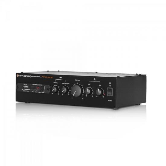 Receiver Amplificador Som para Ambiente PRO 600 Bluetooth/FM/USB/SD/70V por 0,00 à vista no boleto/pix ou parcele em até 1x sem juros. Compre na loja Mundomax!