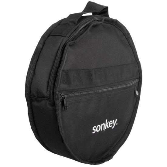 Capa Para Pandeiro 10\" Ny600 Extra Preto Sonkey por 49,99 à vista no boleto/pix ou parcele em até 1x sem juros. Compre na loja Mundomax!