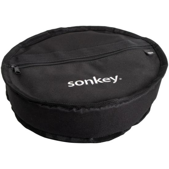 Capa Para Pandeiro 10\" Ny600 Extra Preto Sonkey por 49,99 à vista no boleto/pix ou parcele em até 1x sem juros. Compre na loja Mundomax!