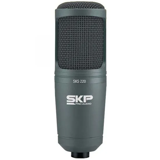 Microfone Condensador SKS-220 Preto SKP (57565)