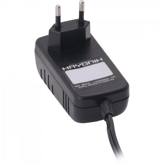 Fonte Chaveada 5VDC 3A P4 C+ 2,1mm FCTE5003I HAYONIK por 0,00 à vista no boleto/pix ou parcele em até 1x sem juros. Compre na loja Mundomax!