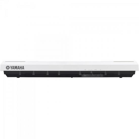 Piano Digital YAMAHA P-115 Branco por 0,00 à vista no boleto/pix ou parcele em até 1x sem juros. Compre na loja Mundomax!