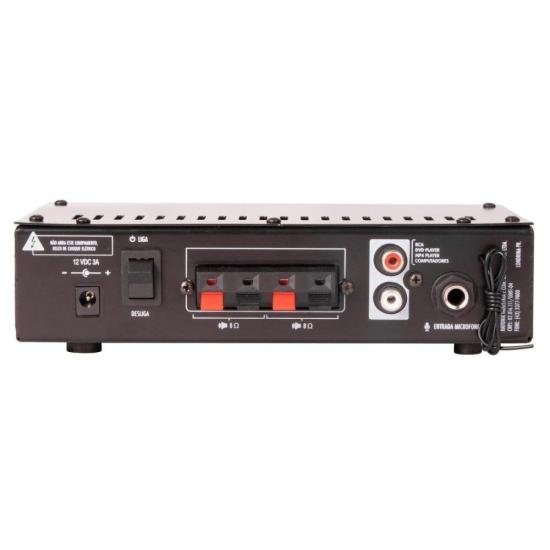 Amplificador Hayonik Compact 200 20W RMS com Bluetooth por 349,99 à vista no boleto/pix ou parcele em até 10x sem juros. Compre na loja Mundomax!