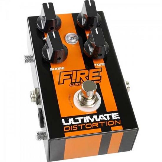Pedal de Efeito Ultimate Distortion FIRE CUSTOM por 0,00 à vista no boleto/pix ou parcele em até 1x sem juros. Compre na loja Mundomax!