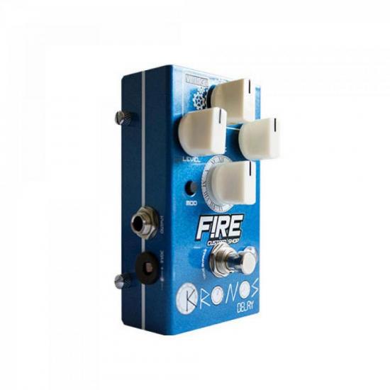 Pedal de Efeitos Delay KRONOS Azul FIRE por 0,00 à vista no boleto/pix ou parcele em até 1x sem juros. Compre na loja Mundomax!