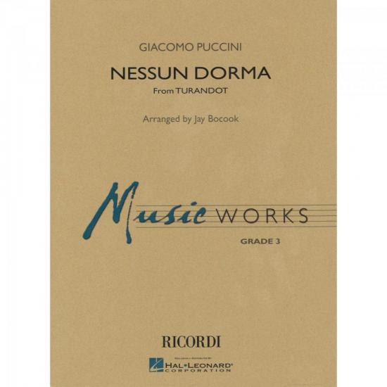 Grade de Partituras Nessun Dorma No One Sleeps Score Parts ESSENTIAL ELEMENTS (57749)